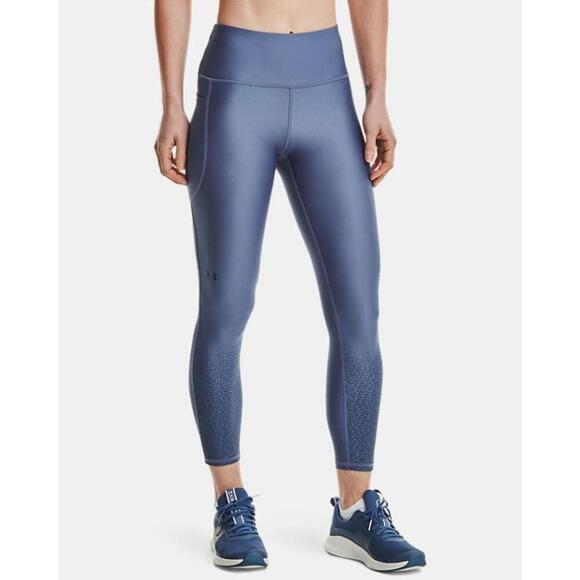 Under Armour Pants - Women's HeatGear® Armour No-Slip Waistband Ankle Leggings SIZE L